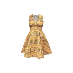 Rent Maje Sleeveless yellow mini dress